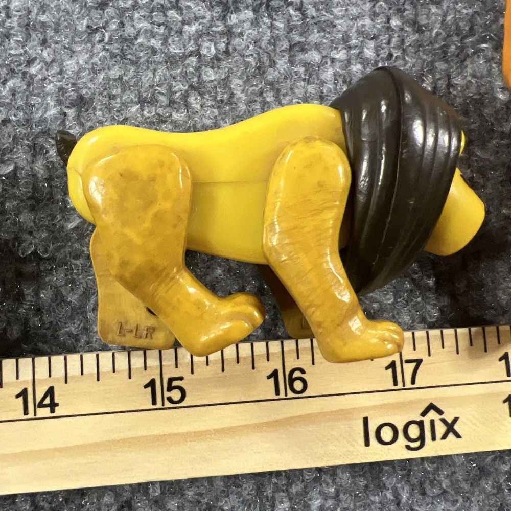 Vintage Fisher-Price Little People Circus Train Animals Lot (2 Lions, 1 Bear) - Picture 3 of 8
